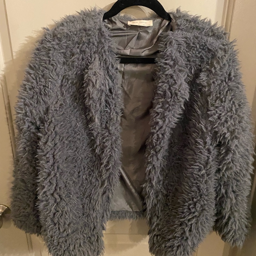 Bear dance teddy jacket OBO